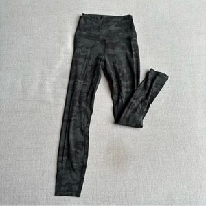 Lululemon Align Pant *Full Length 28" in Incognito Camo Multi Gator Green